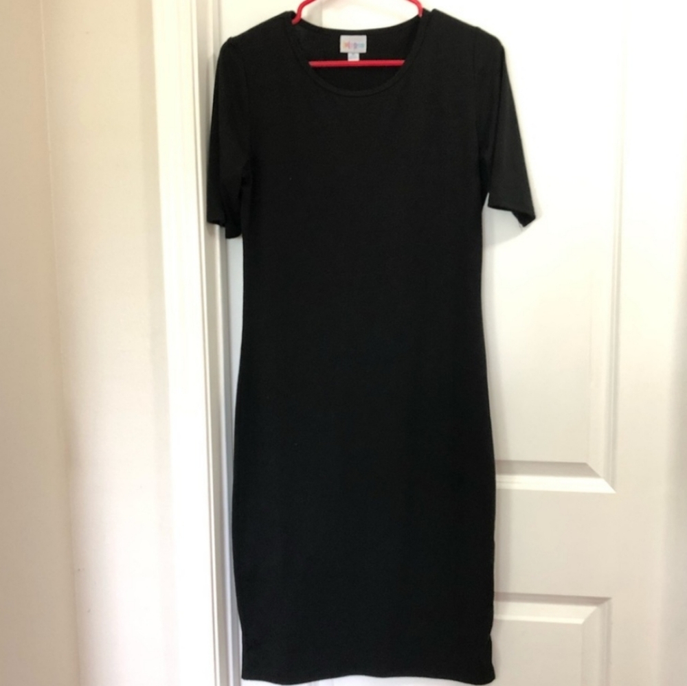LulaRoe solid black Julia